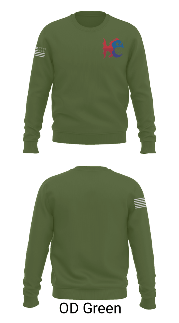 Crew Neck Sweatshirt, Killer Guppies, Wrestling, Teamtime, Team time, sublimation, custom sports apparel, team uniforms, spirit wear, spiritwear, sports uniforms, custom shirts, team store, custom team store, fundraiser sports, apparel fundraiser