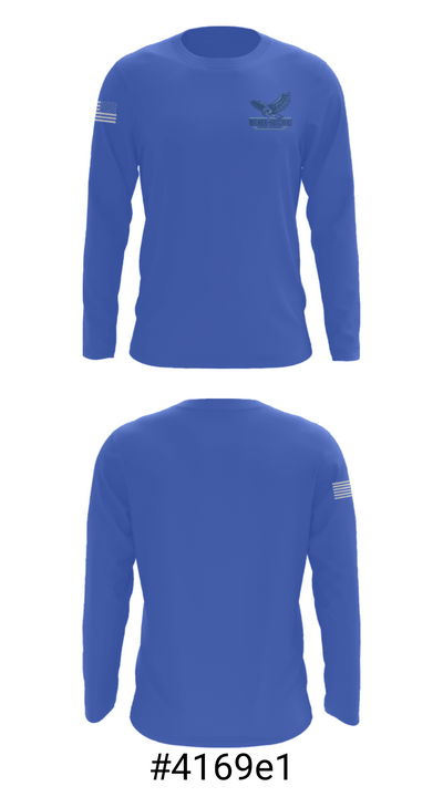 Wilmer-Hutchins High School Tennis 43390084 Long Sleeve Performance Shirt - 18