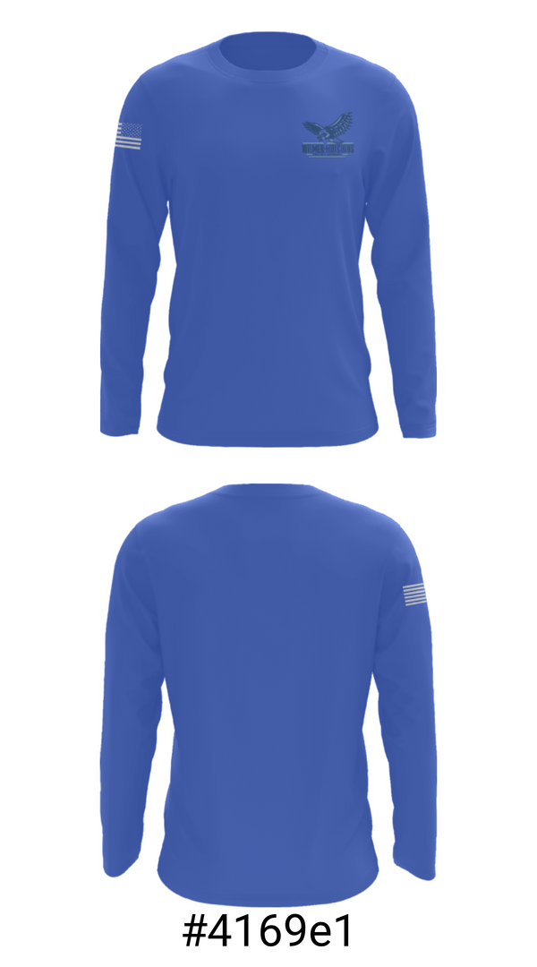 Long Sleeve Performance Shirt, Wilmer-Hutchins High School Tennis, Tennis, Teamtime, Team time, sublimation, custom sports apparel, team uniforms, spirit wear, spiritwear, sports uniforms, custom shirts, team store, custom team store, fundraiser sports, apparel fundraiser