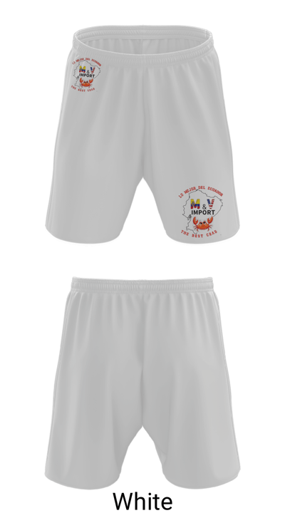 M & V import LLC 96661084 Athletic Shorts With Pockets - 1