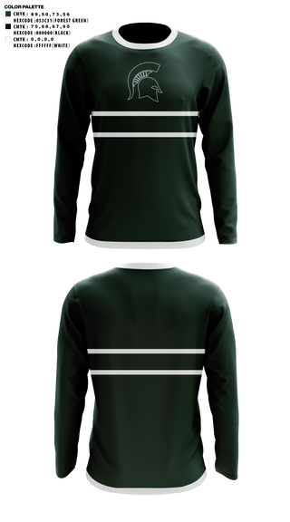 Long Sleeve Performance Shirt, Pembroke Jr Spartans, Cheer, Teamtime, Team time, sublimation, custom sports apparel, team uniforms, spirit wear, spiritwear, sports uniforms, custom shirts, team store, custom team store, fundraiser sports, apparel fundraiser