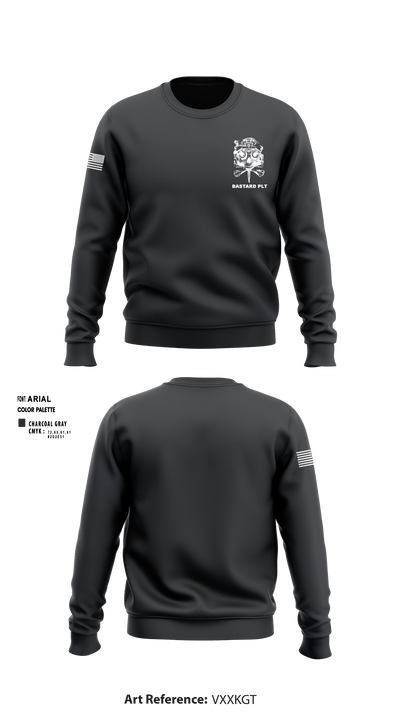LAZY HELLDIVER 74477476 Crew Neck Sweatshirt - 13