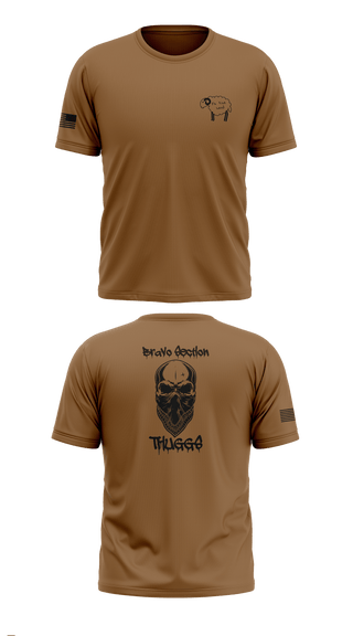 Short Sleeve Performance Shirt, Delta Company 1-114th Infantry, National Guard, Teamtime, Team time, sublimation, custom sports apparel, team uniforms, spirit wear, spiritwear, sports uniforms, custom shirts, team store, custom team store, fundraiser sports, apparel fundraiser