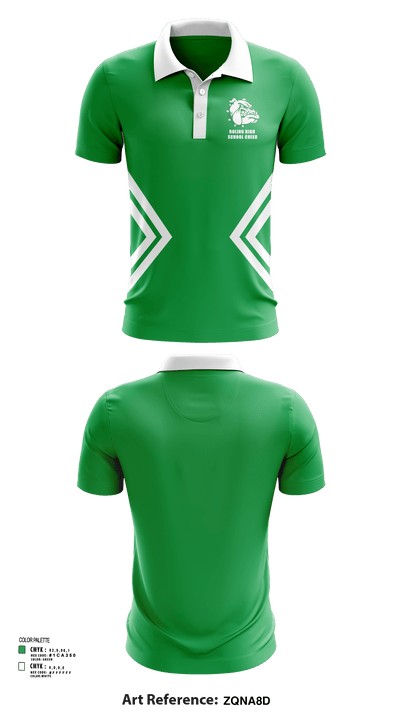 Boling High School Cheer 34763334 Short Sleeve Performance Polo - 125