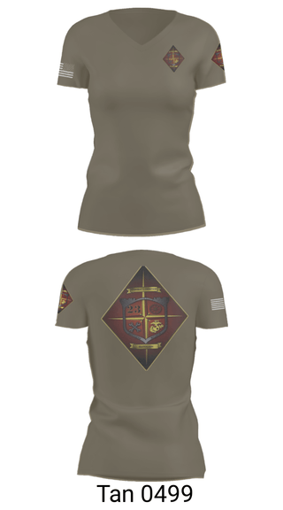 Women's Short Sleeve Vneck Shirt, Transportation service company, Marines, Teamtime, Team time, sublimation, custom sports apparel, team uniforms, spirit wear, spiritwear, sports uniforms, custom shirts, team store, custom team store, fundraiser sports, apparel fundraiser