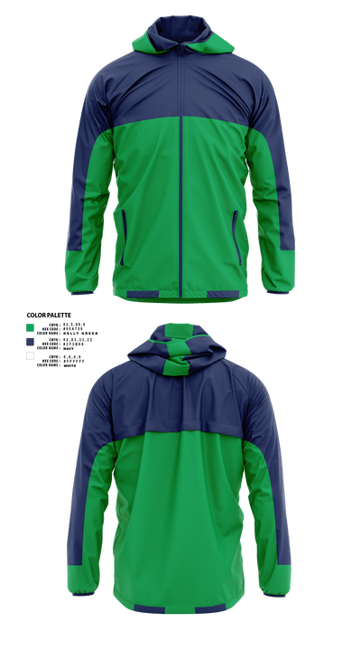 Spring Creek High School Basketball 45989238 Windbreaker - 40