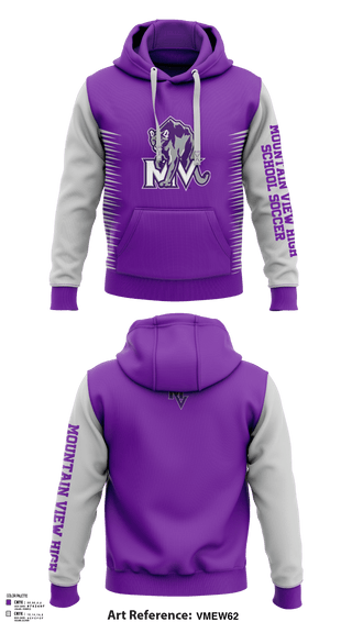 Hoodie, Mountain View High School Soccer, Men's Soccer, Teamtime, Team time, sublimation, custom sports apparel, team uniforms, spirit wear, spiritwear, sports uniforms, custom shirts, team store, custom team store, fundraiser sports, apparel fundraiser