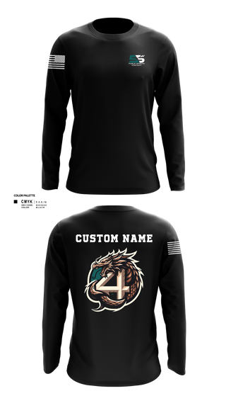 Long Sleeve Performance Shirt, 55th COMCAM 4th PLT, , Teamtime, Team time, sublimation, custom sports apparel, team uniforms, spirit wear, spiritwear, sports uniforms, custom shirts, team store, custom team store, fundraiser sports, apparel fundraiser