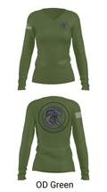 1184th DDSB 35195417 Women's Long Sleeve V-neck Shirt - 57