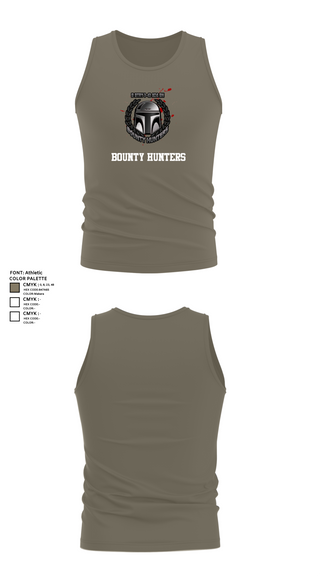 Tank Top, Bounty hunters, , Teamtime, Team time, sublimation, custom sports apparel, team uniforms, spirit wear, spiritwear, sports uniforms, custom shirts, team store, custom team store, fundraiser sports, apparel fundraiser