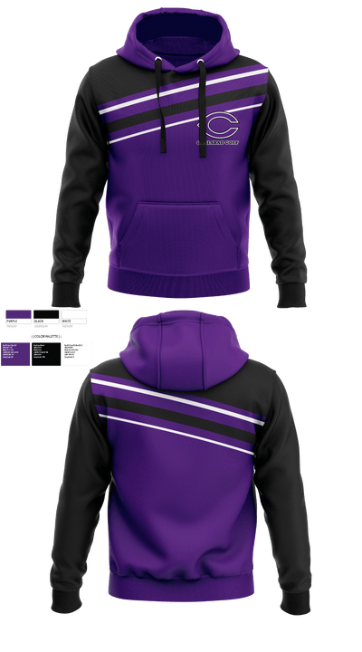 Carlsbad High School Golf 35652126 Hoodie - 1