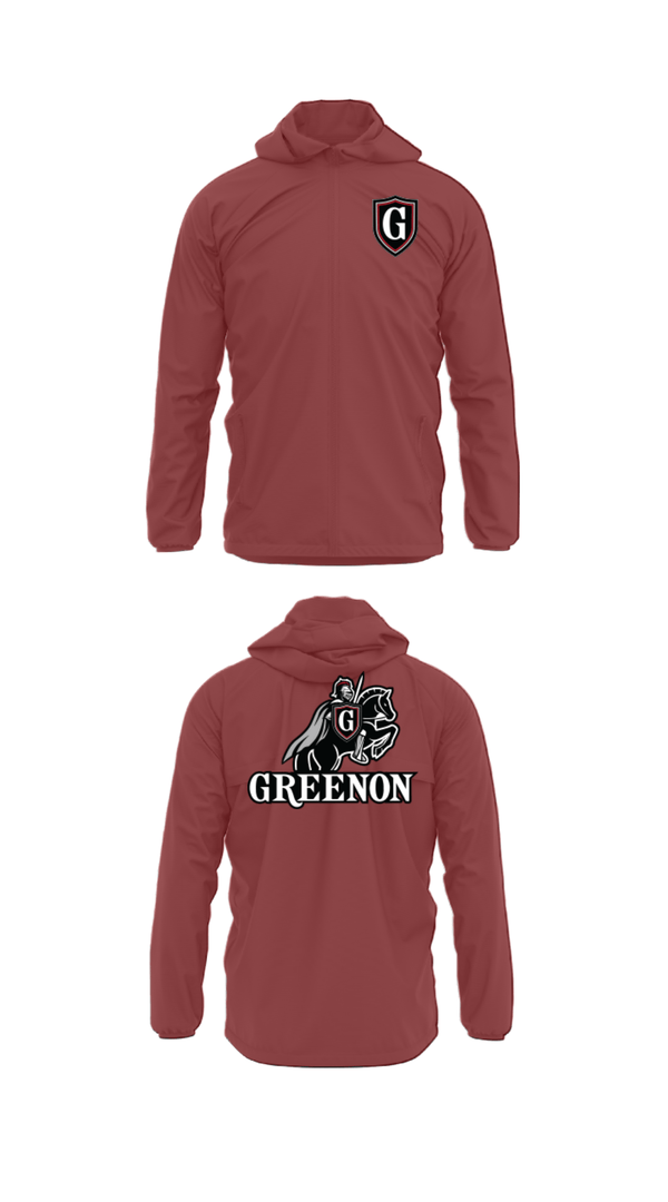 Windbreaker, Greenon Knights, Women's Volleyball, Teamtime, Team time, sublimation, custom sports apparel, team uniforms, spirit wear, spiritwear, sports uniforms, custom shirts, team store, custom team store, fundraiser sports, apparel fundraiser