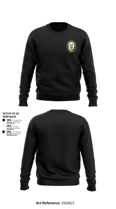 Tabb NJROTC 42524039 Crew Neck Sweatshirt - 16