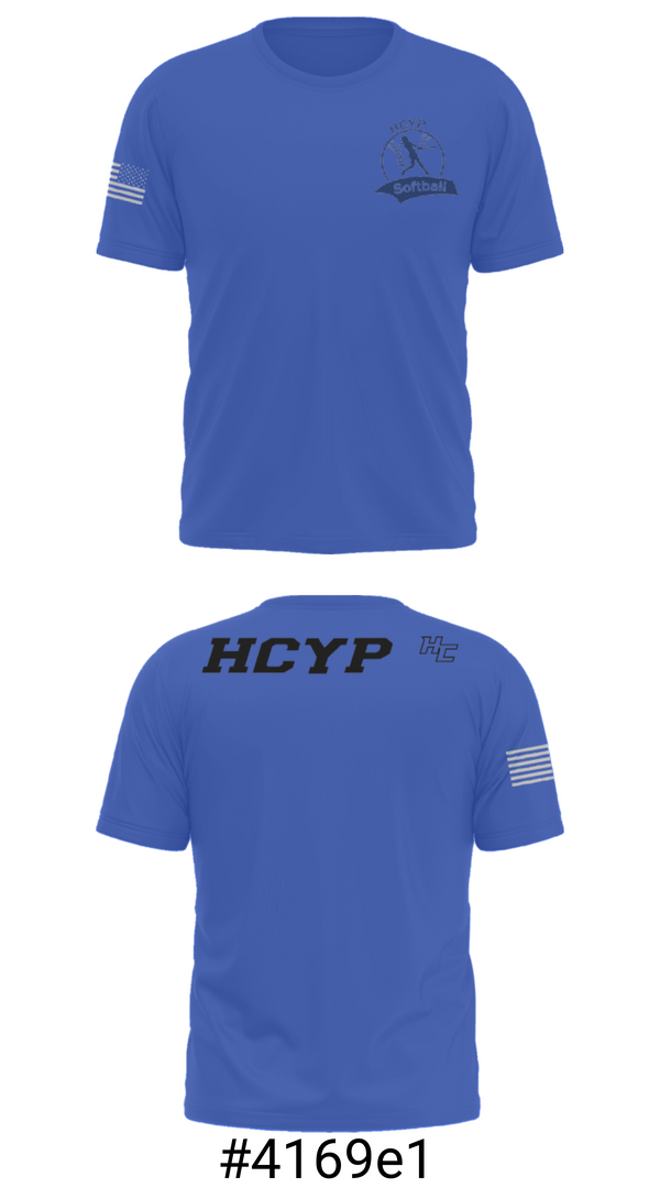 Short Sleeve Performance Shirt, HCYP Recreational, Softball, Teamtime, Team time, sublimation, custom sports apparel, team uniforms, spirit wear, spiritwear, sports uniforms, custom shirts, team store, custom team store, fundraiser sports, apparel fundraiser
