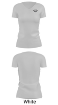 La Center Middle School Volleyball 28630738 Women's Short Sleeve V-neck Shirt - 19