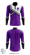 Wilburton High School Cheer 22994282 Quarter Zip Jacket - 111