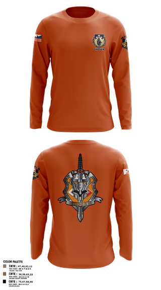 Long Sleeve Performance Polo, C-Co 602D ASB, Army, Teamtime, Team time, sublimation, custom sports apparel, team uniforms, spirit wear, spiritwear, sports uniforms, custom shirts, team store, custom team store, fundraiser sports, apparel fundraiser