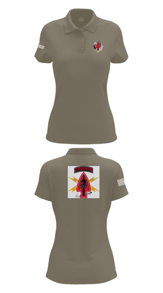 Womens Short Sleeve Performance Polo, Usasoc, Army, Teamtime, Team time, sublimation, custom sports apparel, team uniforms, spirit wear, spiritwear, sports uniforms, custom shirts, team store, custom team store, fundraiser sports, apparel fundraiser
