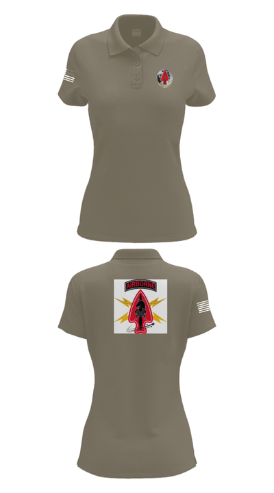 Usasoc 85355509 Women's Short Sleeve Performance Polo  - 75