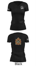 978th MP Comapny 22657542 Women's Short Sleeve V-neck Shirt - 28