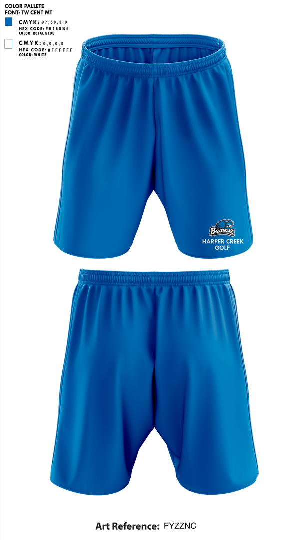 Athletic Shorts With Pockets, Harper Creek High School Golf, Golf, Teamtime, Team time, sublimation, custom sports apparel, team uniforms, spirit wear, spiritwear, sports uniforms, custom shirts, team store, custom team store, fundraiser sports, apparel fundraiser