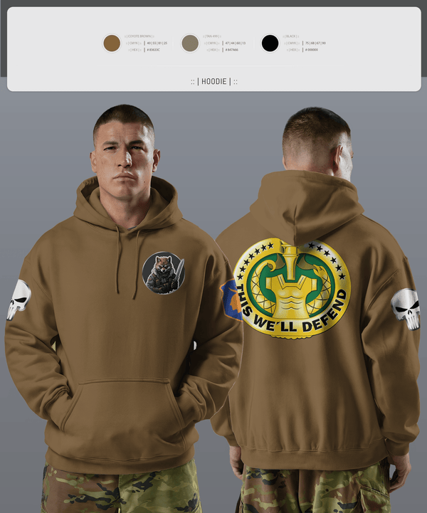 Hoodie, Fox Co., Army, Teamtime, Team time, sublimation, custom sports apparel, team uniforms, spirit wear, spiritwear, sports uniforms, custom shirts, team store, custom team store, fundraiser sports, apparel fundraiser