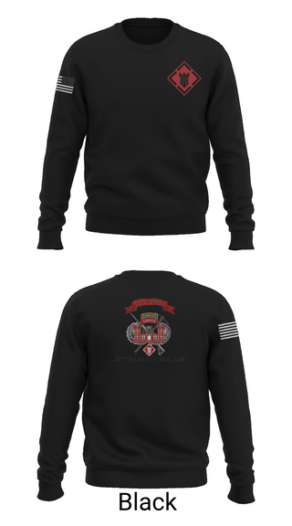 Crew Neck Sweatshirt, 264 EN CO, Army, Teamtime, Team time, sublimation, custom sports apparel, team uniforms, spirit wear, spiritwear, sports uniforms, custom shirts, team store, custom team store, fundraiser sports, apparel fundraiser