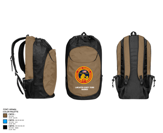 Gear Bag, Lancaster County Young Marines, Marines, Teamtime, Team time, sublimation, custom sports apparel, team uniforms, spirit wear, spiritwear, sports uniforms, custom shirts, team store, custom team store, fundraiser sports, apparel fundraiser