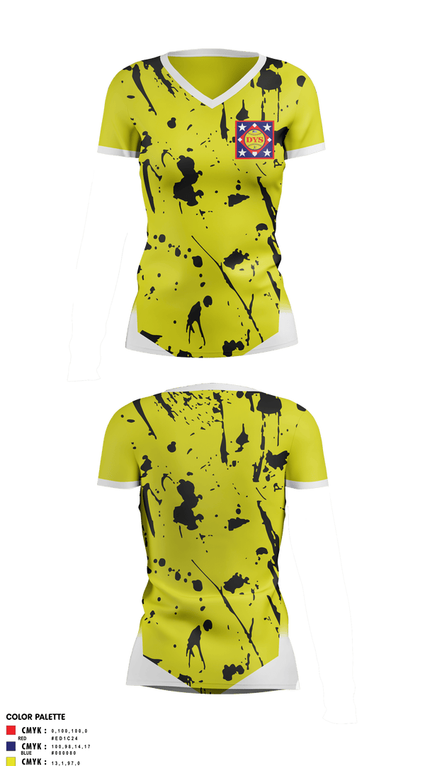 Womens Short Sleeve Vneck Shirt, Diamond Youth Softball, Softball, Teamtime, Team time, sublimation, custom sports apparel, team uniforms, spirit wear, spiritwear, sports uniforms, custom shirts, team store, custom team store, fundraiser sports, apparel fundraiser