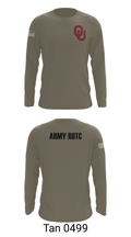 OU Army ROTC 95723228 Long Sleeve Performance Shirt - 66