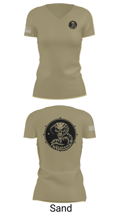 Viper PLT 18249091 Women's Short Sleeve V-neck Shirt - 88