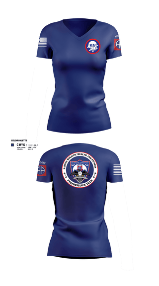 Womens Short Sleeve Vneck Shirt, 2BCT H2F, Army, Teamtime, Team time, sublimation, custom sports apparel, team uniforms, spirit wear, spiritwear, sports uniforms, custom shirts, team store, custom team store, fundraiser sports, apparel fundraiser