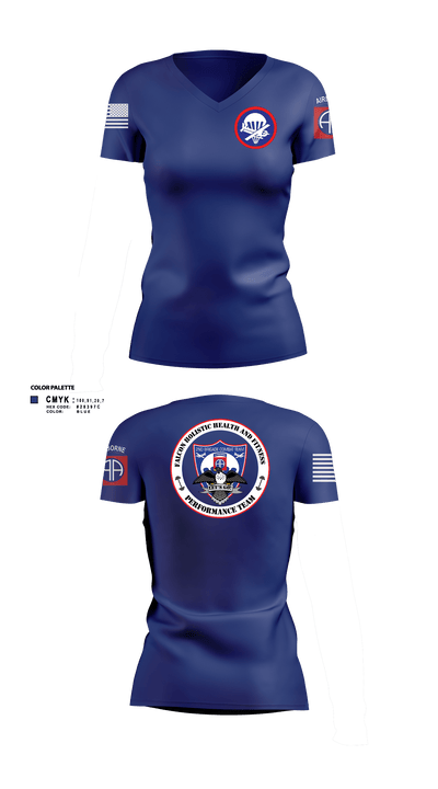 2BCT H2F 96509801 Women's Short Sleeve V-neck Shirt - 11
