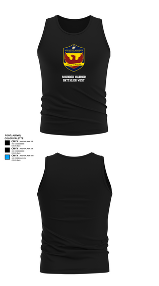 Tank Top, Wounded Warrior Battalion West, , Teamtime, Team time, sublimation, custom sports apparel, team uniforms, spirit wear, spiritwear, sports uniforms, custom shirts, team store, custom team store, fundraiser sports, apparel fundraiser