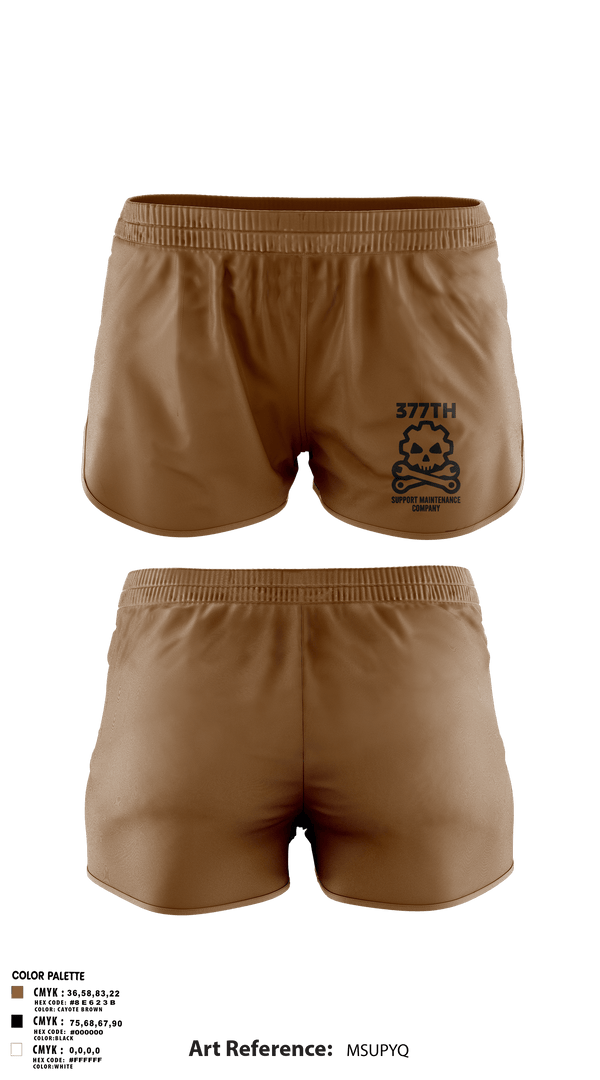 Ranger Panties, 377th SMC, Army, Teamtime, Team time, sublimation, custom sports apparel, team uniforms, spirit wear, spiritwear, sports uniforms, custom shirts, team store, custom team store, fundraiser sports, apparel fundraiser
