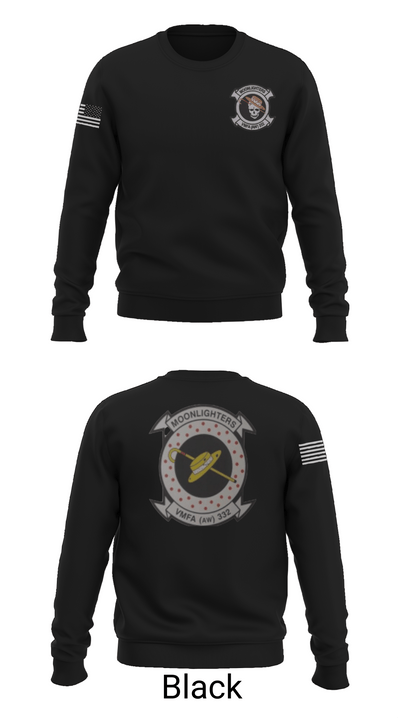 VMFA-332 The Moonlighters 29098342 Crew Neck Sweatshirt - 25