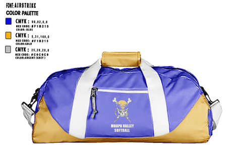 Duffle Bag, Moapa Valley High School Softball, Softball, Teamtime, Team time, sublimation, custom sports apparel, team uniforms, spirit wear, spiritwear, sports uniforms, custom shirts, team store, custom team store, fundraiser sports, apparel fundraiser