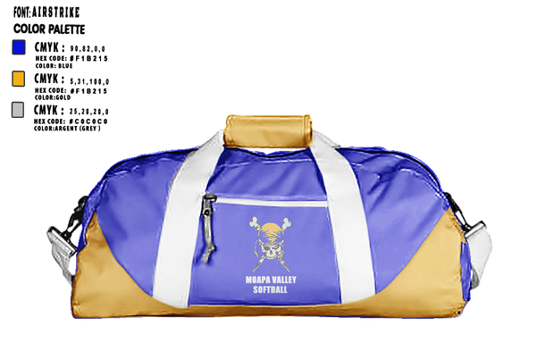 Duffle Bag, Moapa Valley High School Softball, Softball, Teamtime, Team time, sublimation, custom sports apparel, team uniforms, spirit wear, spiritwear, sports uniforms, custom shirts, team store, custom team store, fundraiser sports, apparel fundraiser