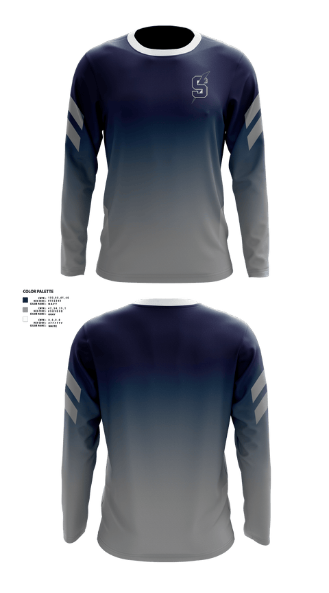 Long Sleeve Performance Shirt, Sandusky High School Basketball, Men's Basketball, Teamtime, Team time, sublimation, custom sports apparel, team uniforms, spirit wear, spiritwear, sports uniforms, custom shirts, team store, custom team store, fundraiser sports, apparel fundraiser