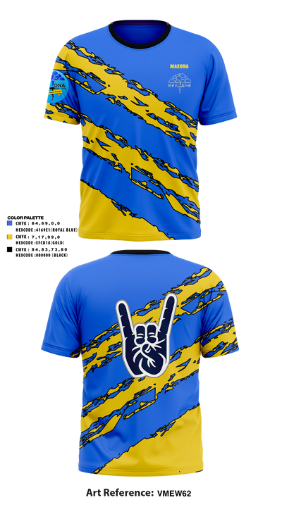 MAKONA 13726122 Short Sleeve Performance Shirt - 1