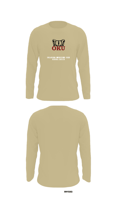 Oklahoma Union Senior High School Cheer 23375182 Long Sleeve Performance Shirt - 41