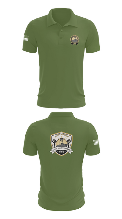 Gold Ribbon Home Maintenance 37613348 Short Sleeve Performance Polo - 21