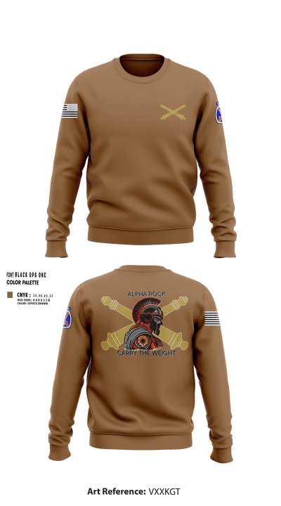 ALPHA ROCK 20137343 Crew Neck Sweatshirt - 250