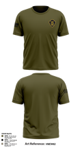 City of Flint Police 13953142 Old School Cotton Feel Shirt - 1