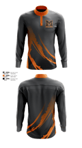 Girls Tennis McDonogh School 72297227 Quarter Zip Jacket - 2