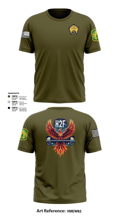 Phoenix H2F 94523826 Short Sleeve Performance Shirt - 100