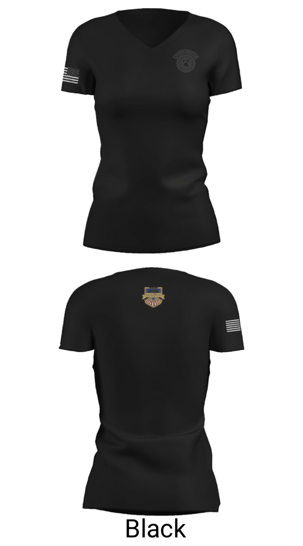 Women's Short Sleeve Vneck Shirt, US ARMY Mission Viejo Recruiting, Army, Teamtime, Team time, sublimation, custom sports apparel, team uniforms, spirit wear, spiritwear, sports uniforms, custom shirts, team store, custom team store, fundraiser sports, apparel fundraiser