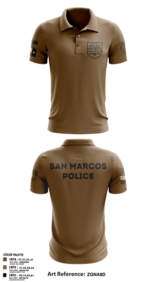 Short Sleeve Performance Polo, San Marcos Police Drone Unit, Police, Teamtime, Team time, sublimation, custom sports apparel, team uniforms, spirit wear, spiritwear, sports uniforms, custom shirts, team store, custom team store, fundraiser sports, apparel fundraiser