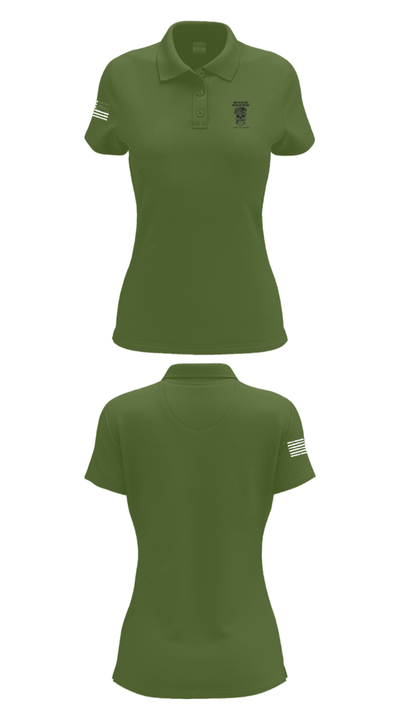 1st Plt, A Co, 2-325 AIR 48515374 Women's Short Sleeve Performance Polo  - 55