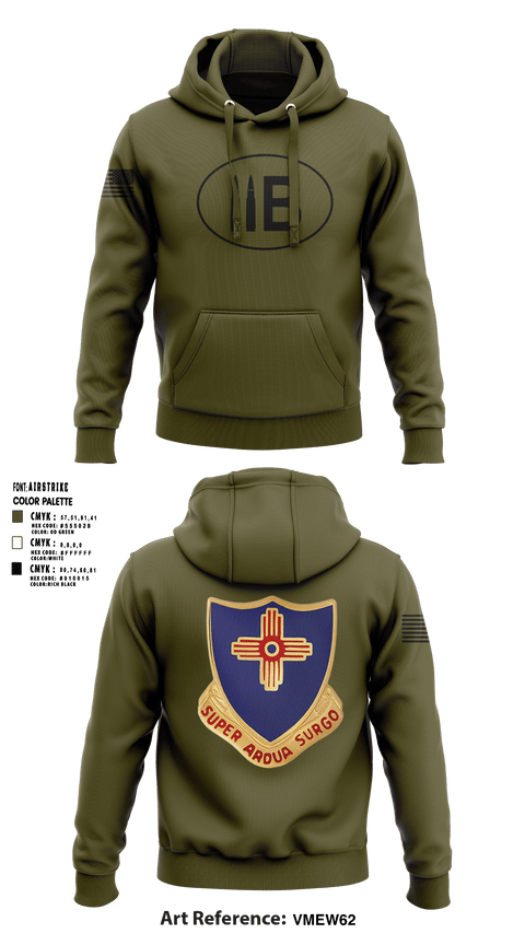 Hoodie, 410th regiment, Army, Teamtime, Team time, sublimation, custom sports apparel, team uniforms, spirit wear, spiritwear, sports uniforms, custom shirts, team store, custom team store, fundraiser sports, apparel fundraiser